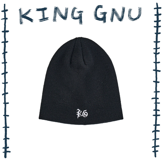 👑🐂 King Gnu - CEN+RAL Tour 2026 - KG 毛帽 (BLACK) ♪︎ - 【長期預購-202607】