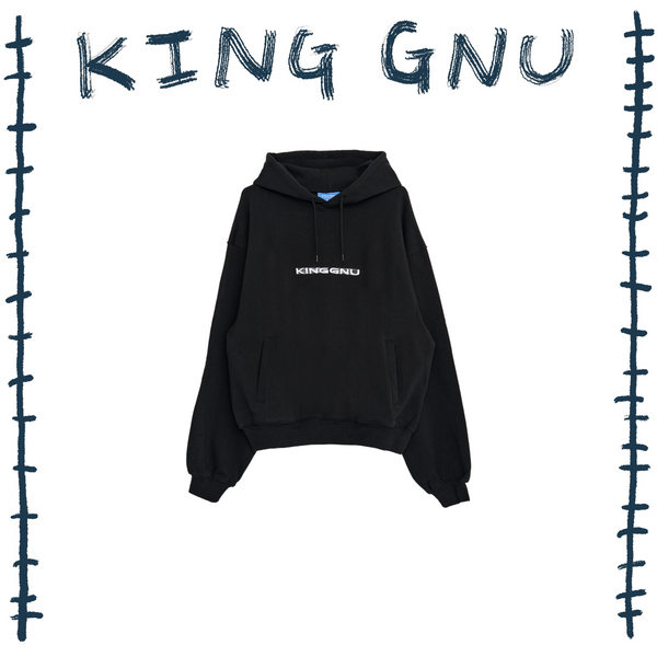👑🐂 King Gnu - CEN+RAL Tour 2026 - KG IS DEAD HOODIE (BLACK