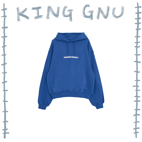 👑🐂 King Gnu - CEN+RAL Tour 2026 - KG IS DEAD HOODIE (BLUE