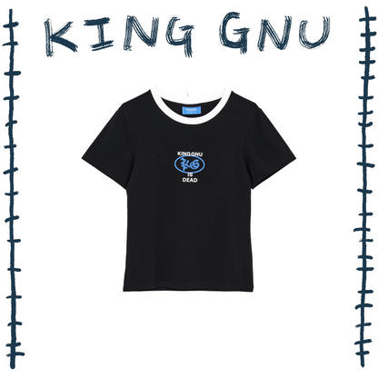 👑🐂 King Gnu - CEN+RAL Tour 2026 - KG TIGHT TEE (BLACK) ♪︎ - 【長期預購-202607】