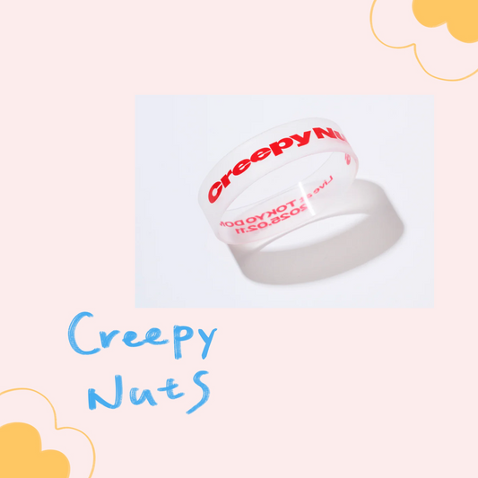 🥜 Creepy Nuts - LIVE at TOKYO DOME - 橡膠手環 ♪︎