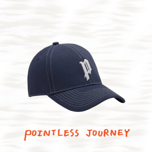 👑🐂 Pointless Journey 常田大希 - LOGO BASEBALL CAP– NAVY ♪︎ - 【長期預購-6月下旬】