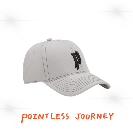 👑🐂 Pointless Journey 常田大希 - LOGO BASEBALL CAP– WHITE ♪︎ - 【長期預購-6月下旬】