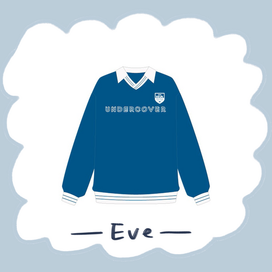 🎮 Eve - Eve Anniversary Live「UNDERCOVER」 - 長袖T Blue ♪︎