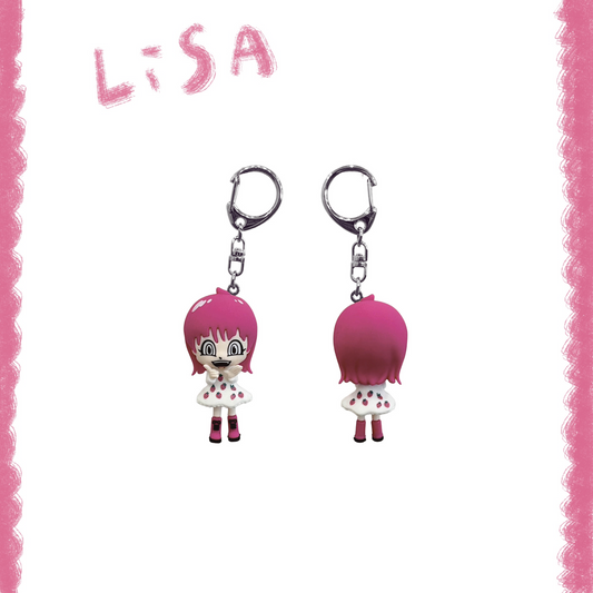 ❤️‍🔥 LiSA - LiVE is Smile Always～15～ - 立體鑰匙圈 LiSA ♪︎