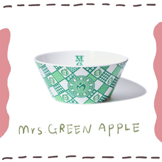 🍏 Mrs. GREEN APPLE - MAGICAL 10 YEARS LANDMARK - 碗 / 綠色 ♪︎ - 【中期預購-12月中旬】