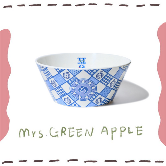 🍏 Mrs. GREEN APPLE - MAGICAL 10 YEARS LANDMARK - 碗 / 紺色 ♪︎ - 【中期預購-12月中旬】