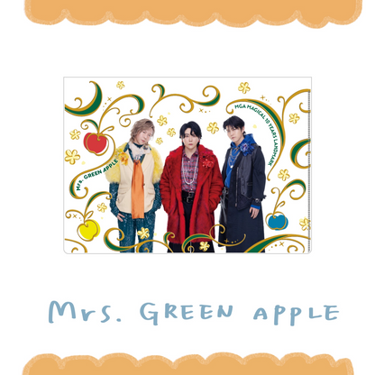 🍏 Mrs. GREEN APPLE - MAGICAL 10 YEARS LANDMARK - 資料夾 ♪︎ - 【中期預購-12月中旬】