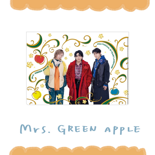 🍏 Mrs. GREEN APPLE - MAGICAL 10 YEARS LANDMARK - 資料夾 ♪︎ - 【中期預購-12月中旬】