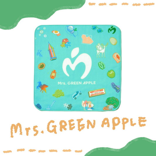 🍏 Mrs. GREEN APPLE - MAGICAL 10 YEARS LANDMARK - 迷你毛巾 / B ♪︎ - 【中期預購-12月中旬】