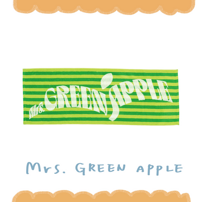 🍏 Mrs. GREEN APPLE - MAGICAL 10 YEARS LANDMARK - MGA 涼感毛巾 2025 ♪︎ - 【中期預購-12月中旬】