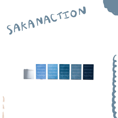 🐟 sakanaction - LIVE at SGC HALL ARIAKE - MIRROR & SATIN STICKER SET ♪︎ - 【長期預購-7月中旬】
