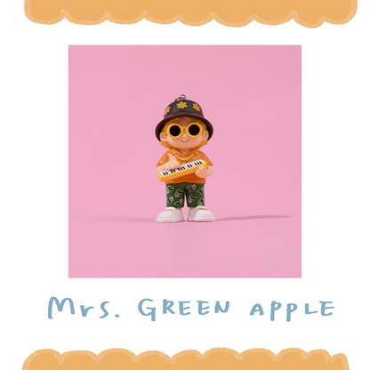 🍏 Mrs. GREEN APPLE - 『Wonder Museum』 - MV鑰匙圈(Bitter Vacances) ♪︎ - 【長期預購-202606】