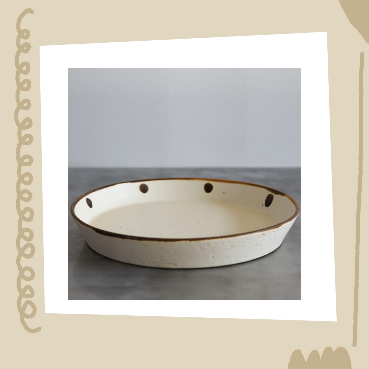 TOKONAME - 錆水玉 - 盤子 M (20) ♪︎