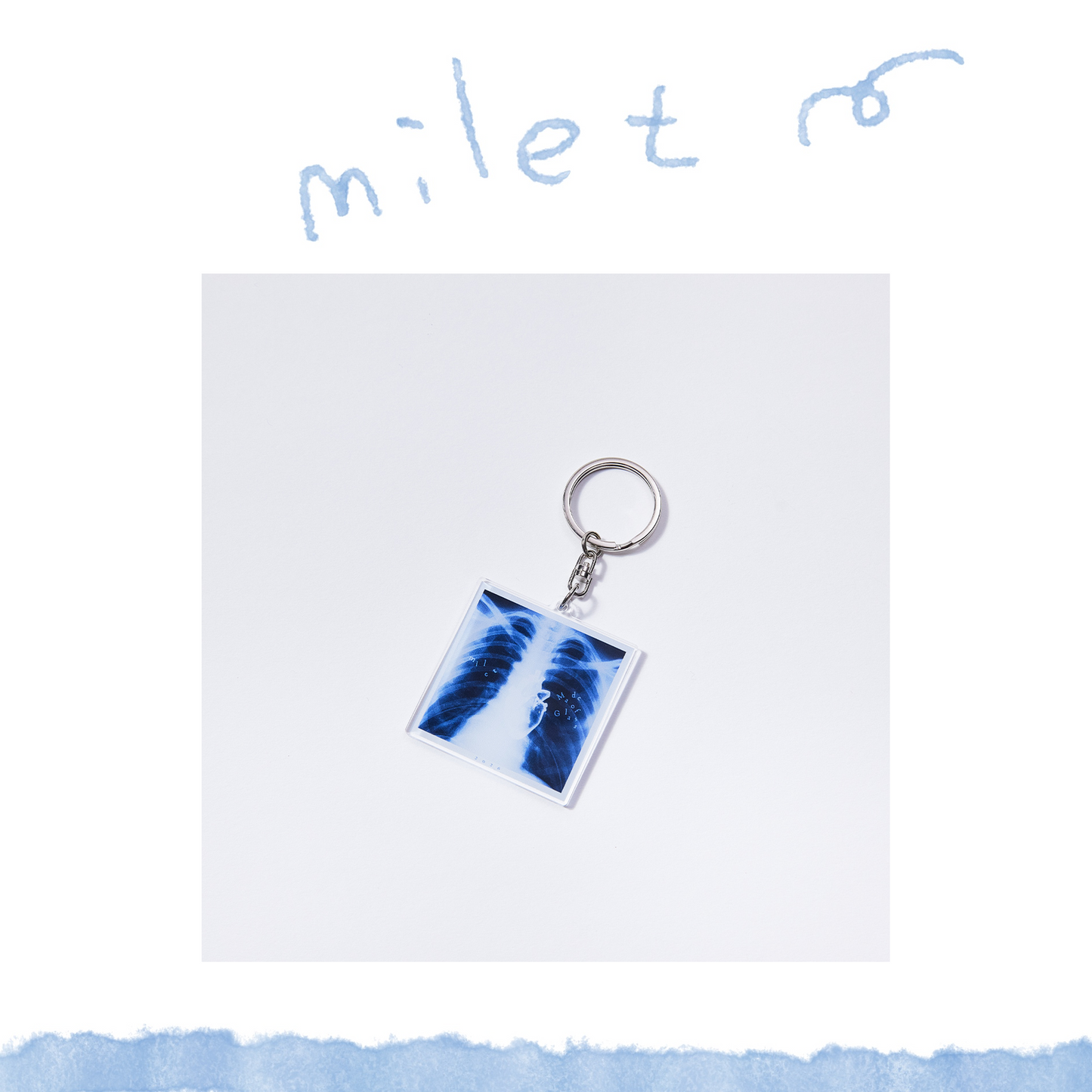 🎈 milet - milet live tour “Made of Glass” - Made of Glass Key Chain ♪︎