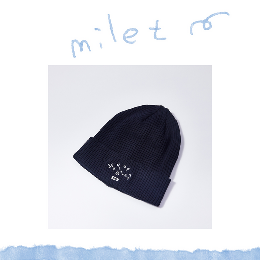 🎈 milet - milet live tour “Made of Glass” - Made of Glass Knit Cap ♪︎