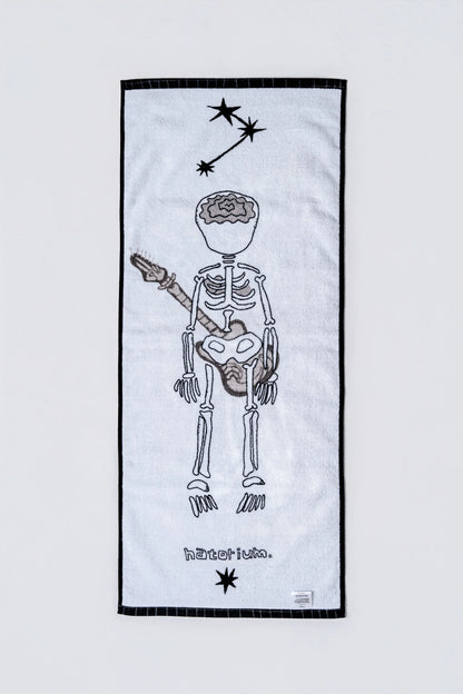 🎧 natori - ONE-MAN LIVE TOUR「行進」 - "March" Face Towel Black×Yellow ♪︎
