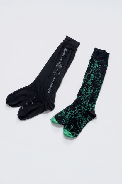 🎧 natori - ONE-MAN LIVE TOUR「行進」 - "March" Socks set (2P) ♪︎
