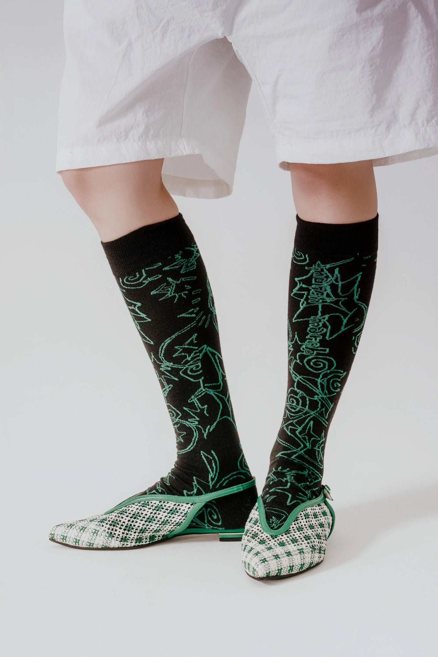 🎧 natori - ONE-MAN LIVE TOUR「行進」 - "March" Socks set (2P) ♪︎