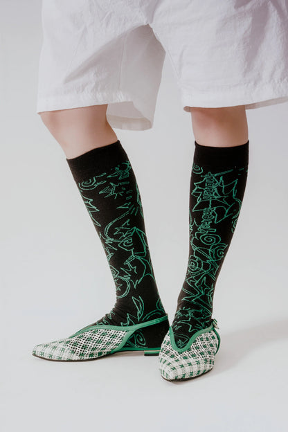 🎧 natori - ONE-MAN LIVE TOUR「行進」 - "March" Socks set (2P) ♪︎