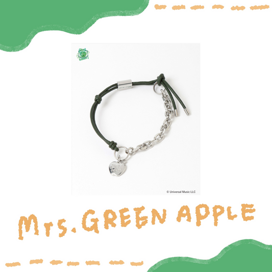 🍏 Mrs. GREEN APPLE - Mrs. GREEN APPLE × and ST - Bracelet ♪︎ - 【長期預購-202606】