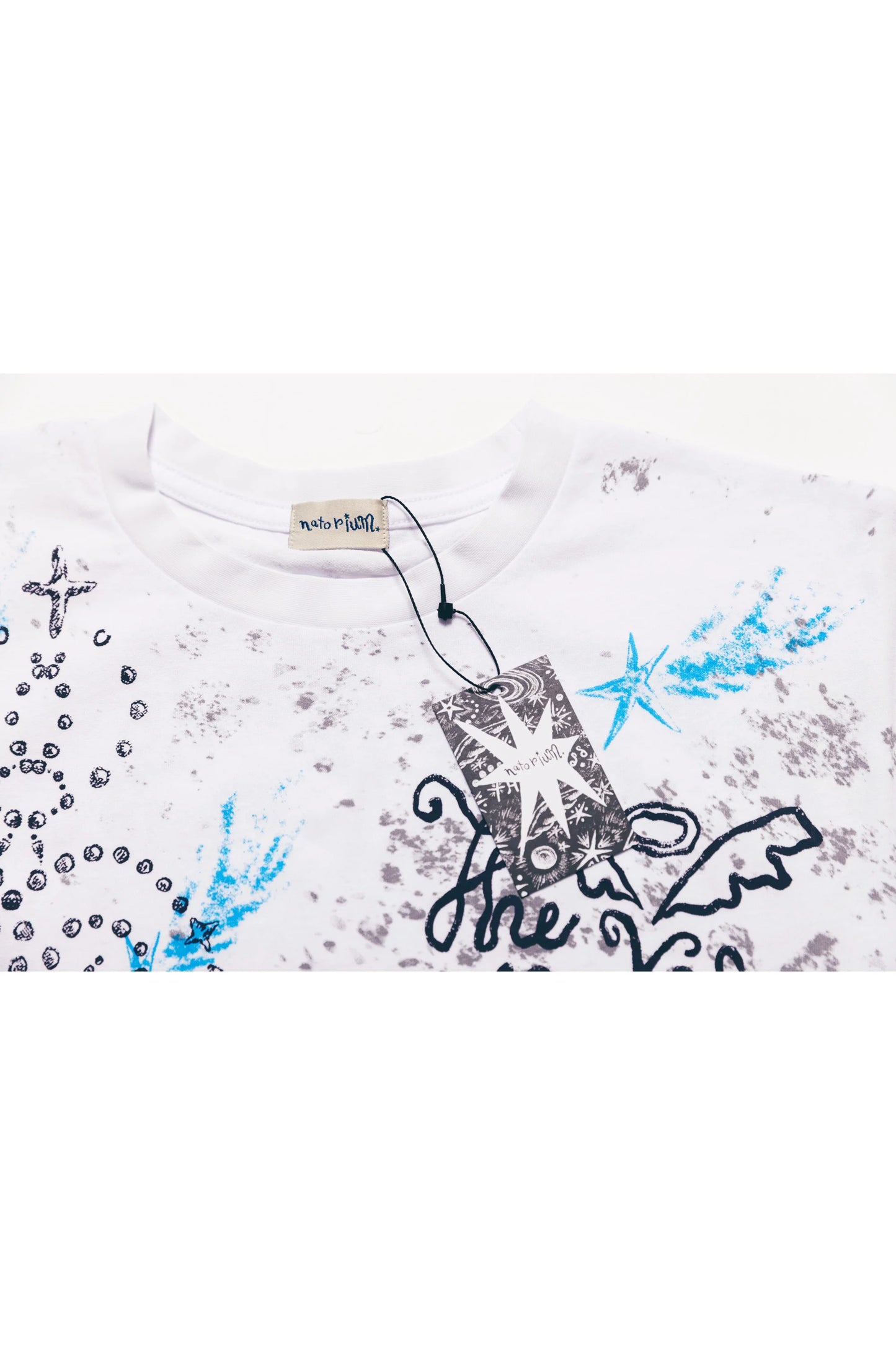 🎧 NATORI - 3rd ONE-MAN LIVE「深海」 - "The Abyss" S/S Tee 白 ♪︎