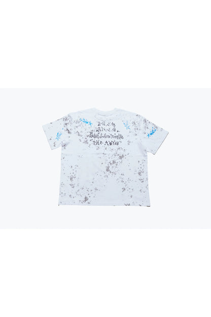 🎧 NATORI - 3rd ONE-MAN LIVE「深海」 - "The Abyss" S/S Tee 白 ♪︎