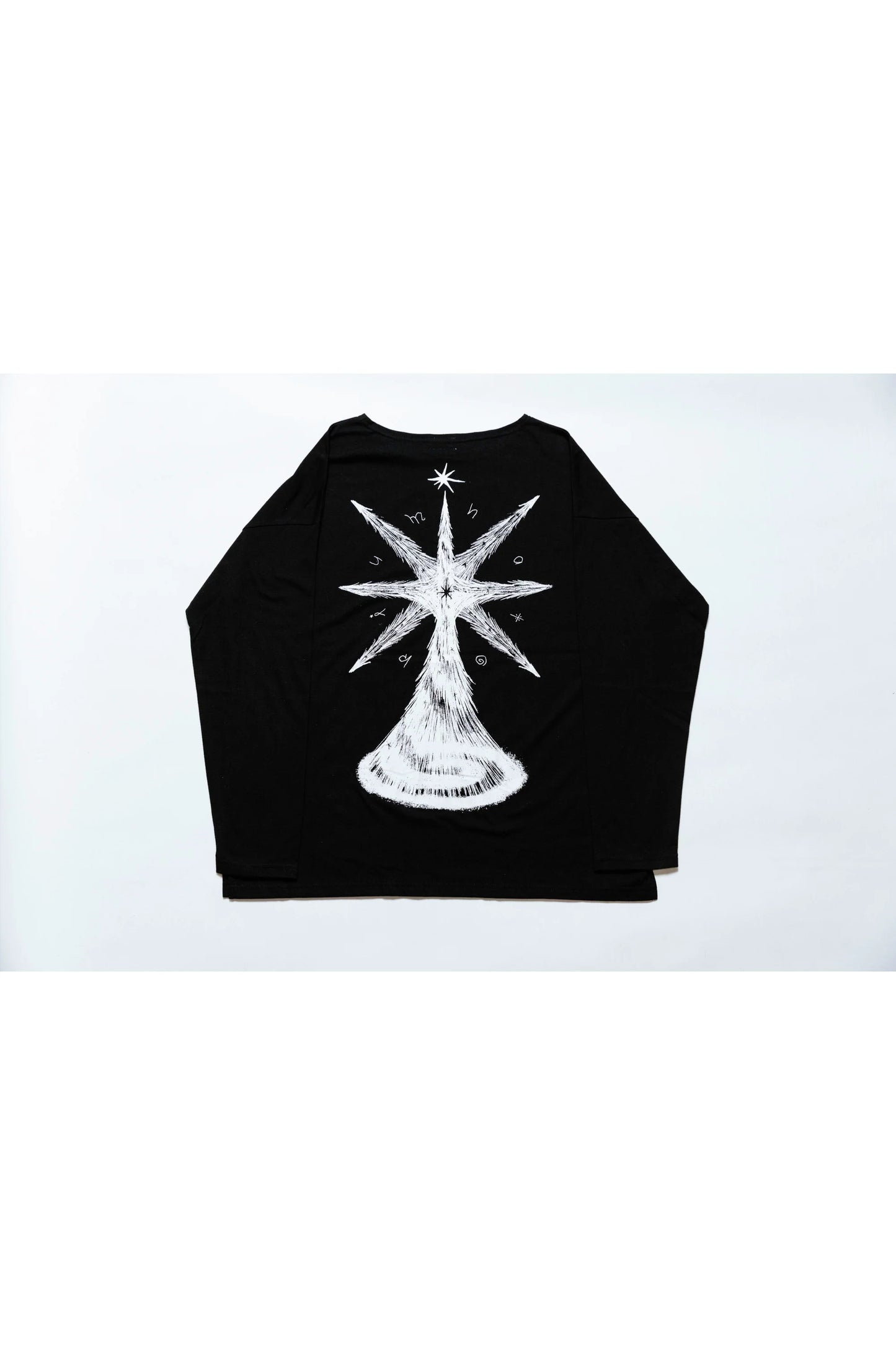 🎧 NATORI - 3rd ONE-MAN LIVE「深海」 - "The Abyss" long T-shirt 黑 ♪︎