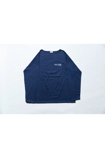 🎧 NATORI - 3rd ONE-MAN LIVE「深海」 - "The Abyss" long T-shirt 海軍藍 ♪︎