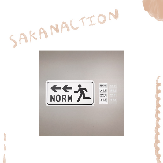 🐟 sakanaction - SAKANAQUARIUM 2025 “怪獣” - NORM 磁鐵 & 貼紙組 ♪︎