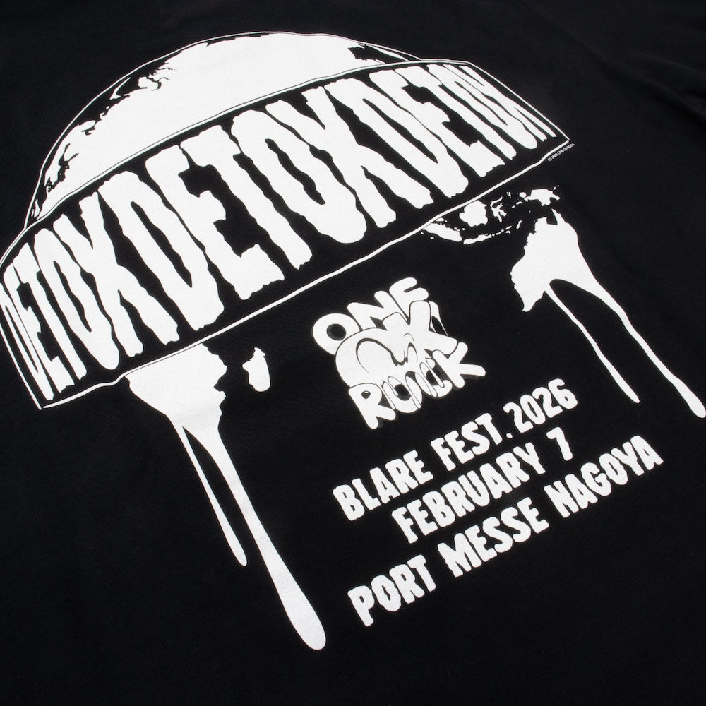 📽️ ONE OK ROCK - 2026 ONE OK ROCK (BLARE) - T-Shirt / BLACK ♪︎ - 【中期預購-4月中旬】