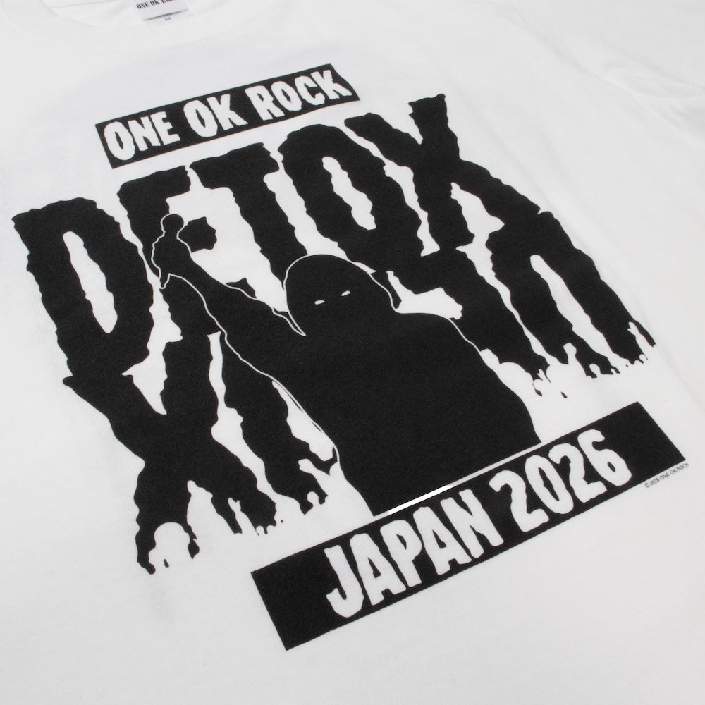 📽️ ONE OK ROCK - 2026 ONE OK ROCK (BLARE) - T-Shirt / WHITE ♪︎ - 【中期預購-4月中旬】