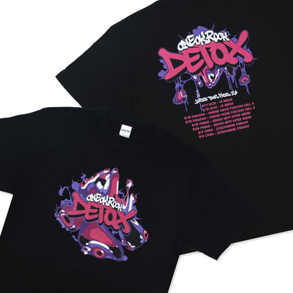 📽️ ONE OK ROCK - 2026 DETOX JAPAN FINAL - T-Shirt B / BLACK ♪︎ - 【長期預購-9月下旬】