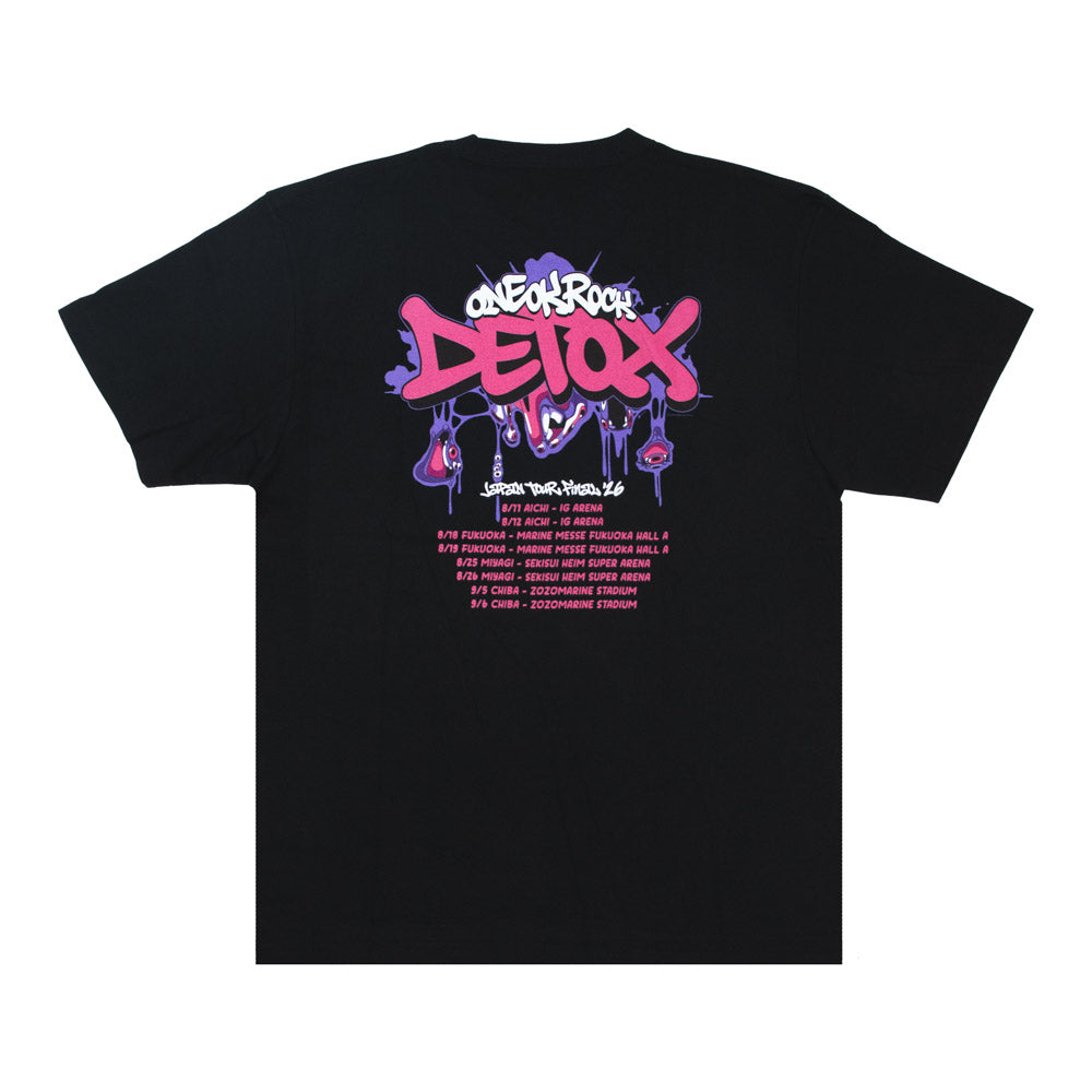 📽️ ONE OK ROCK - 2026 DETOX JAPAN FINAL - T-Shirt B / BLACK