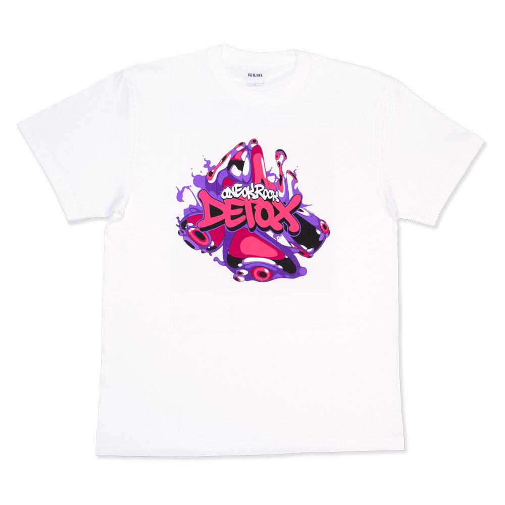 📽️ ONE OK ROCK - 2026 DETOX JAPAN FINAL - T-Shirt B / WHITE ♪︎ - 【長期預購-9月下旬】