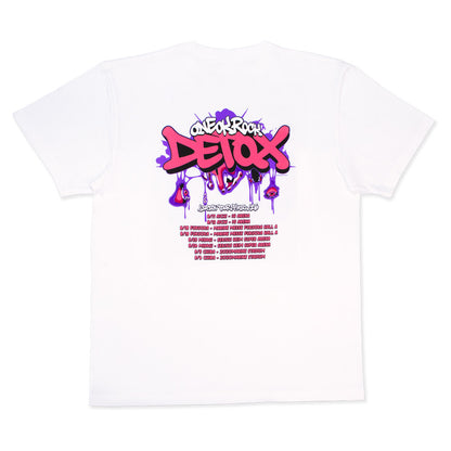 📽️ ONE OK ROCK - 2026 DETOX JAPAN FINAL - T-Shirt B / WHITE ♪︎ - 【長期預購-9月下旬】