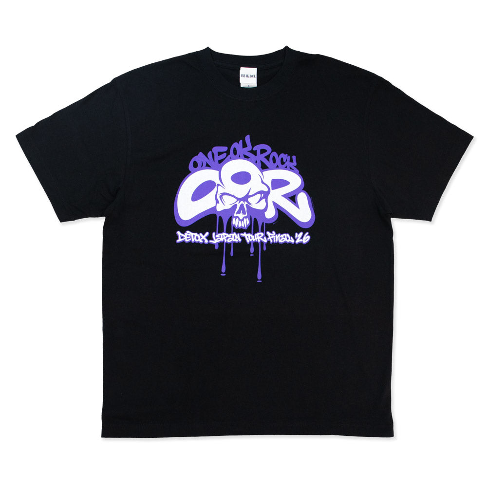 📽️ ONE OK ROCK - 2026 DETOX JAPAN FINAL - T-Shirt C / BLACK ♪︎ - 【長期預購-9月下旬】