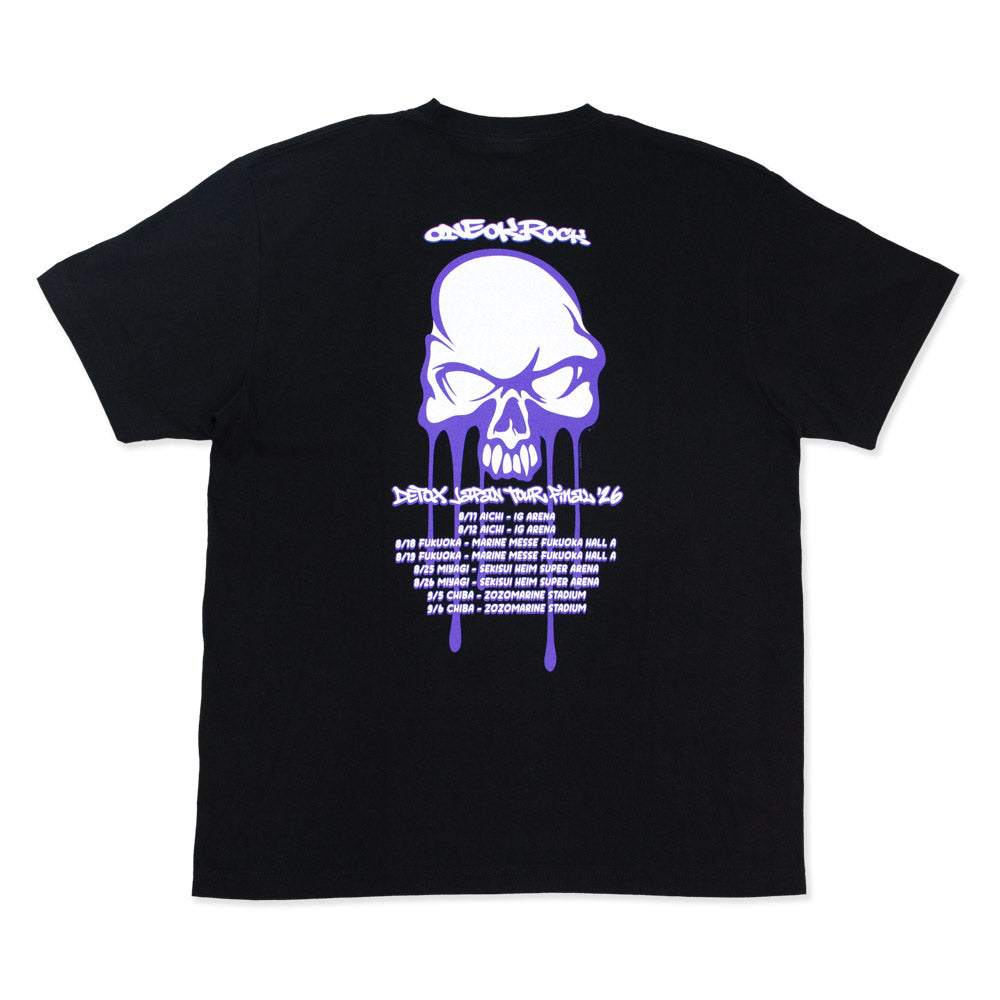 📽️ ONE OK ROCK - 2026 DETOX JAPAN FINAL - T-Shirt C / BLACK ♪︎ - 【長期預購-9月下旬】