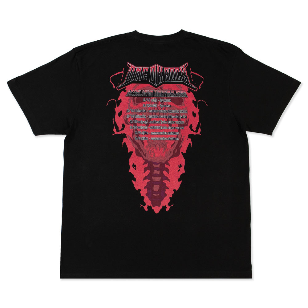📽️ ONE OK ROCK - 2026 DETOX JAPAN FINAL - T-Shirt D / RED ♪︎ - 【長期預購-9月下旬】