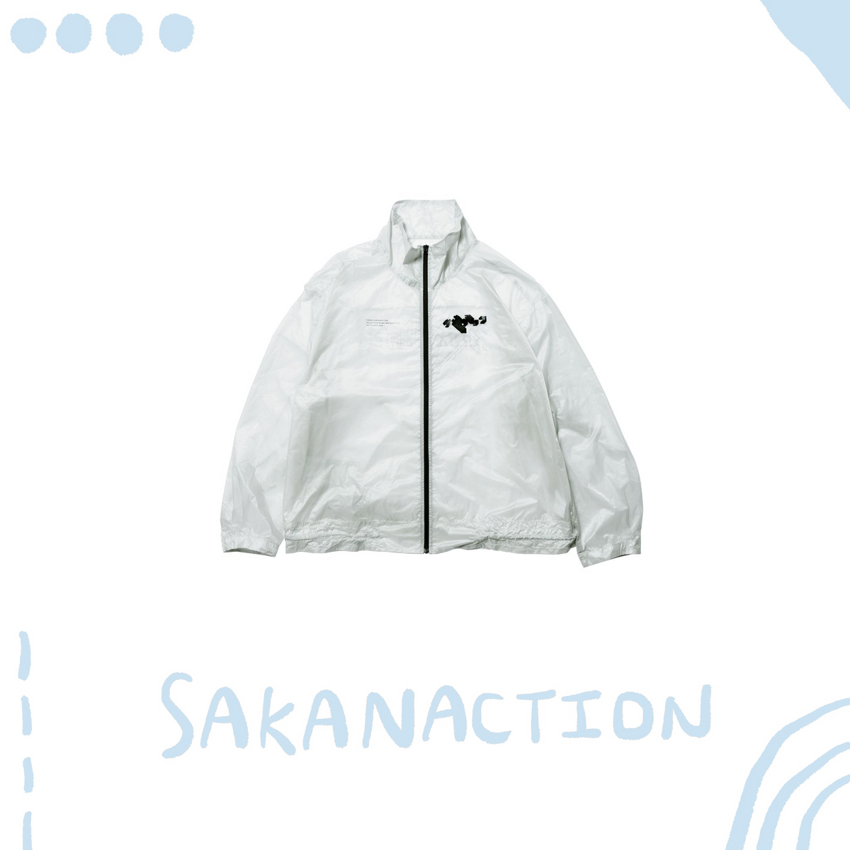 🐟 sakanaction - SAKANAQUARIUM 2026-2027 “透明” - “透明” PACKABLE JACKET ♪︎ - 【長期預購-202701】