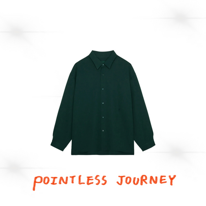 👑🐂 Pointless Journey 常田大希 - PJ BASIC SHIRT - GREEN ♪︎ - 【長期預購-202701】