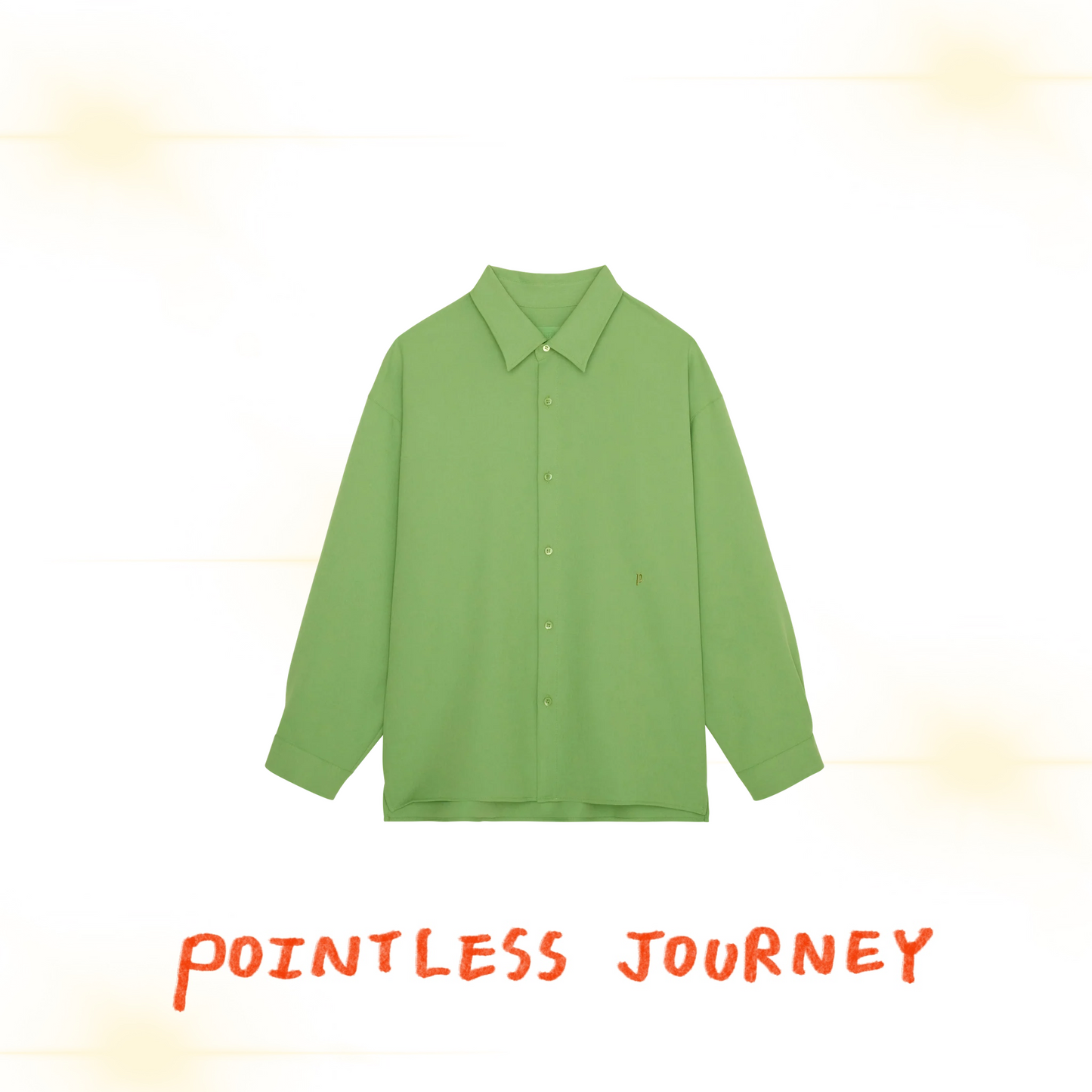 👑🐂 Pointless Journey 常田大希 - PJ BASIC SHIRT - LIME ♪︎ - 【長期預購-202701】