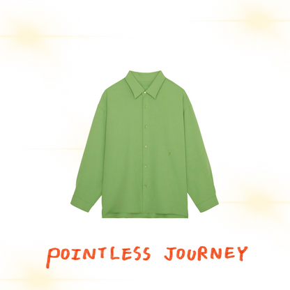 👑🐂 Pointless Journey 常田大希 - PJ BASIC SHIRT - LIME ♪︎ - 【長期預購-202701】