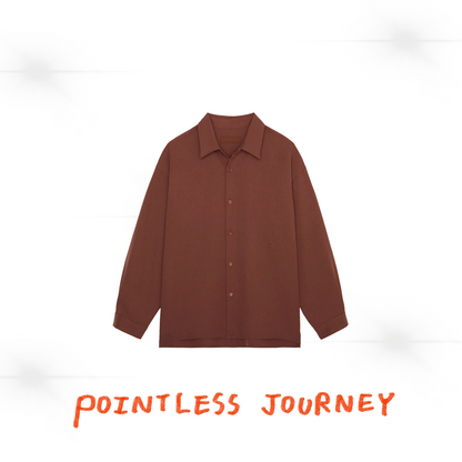 👑🐂 Pointless Journey 常田大希 - PJ BASIC SHIRT - RUST ♪︎ - 【長期預購-202701】