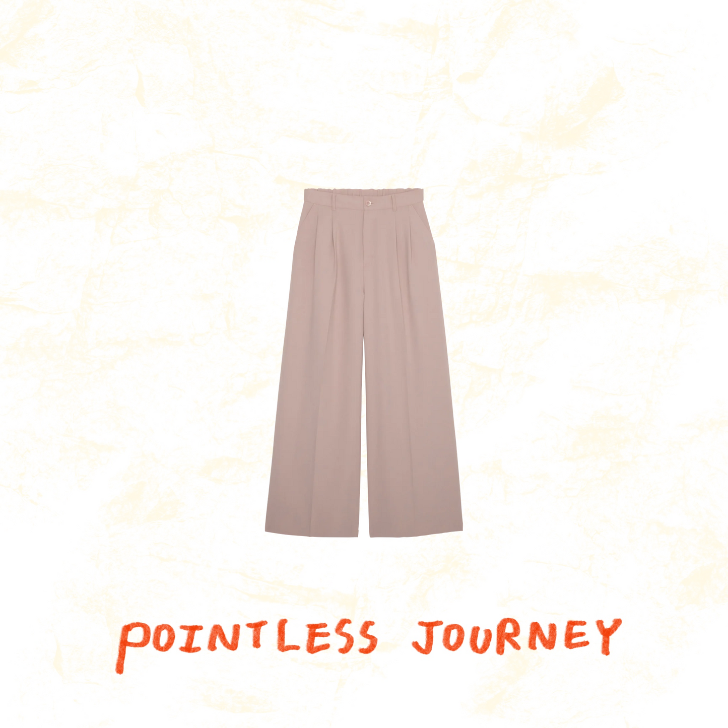 👑🐂 Pointless Journey 常田大希 - PJ BASIC SLACKS - DUSTY PINK ♪︎ - 【長期預購-202701】