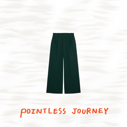 👑🐂 Pointless Journey 常田大希 - PJ BASIC SLACKS - GREEN ♪︎ - 【長期預購-202701】