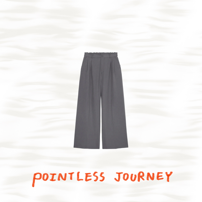👑🐂 Pointless Journey 常田大希 - PJ BASIC SLACKS - GREY ♪︎ - 【長期預購-202701】