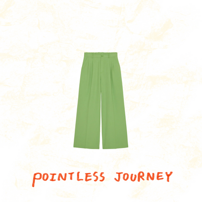👑🐂 Pointless Journey 常田大希 - PJ BASIC SLACKS - LIME ♪︎ - 【長期預購-202701】