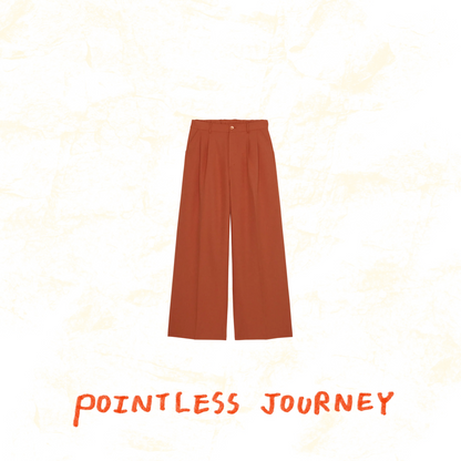 👑🐂 Pointless Journey 常田大希 - PJ BASIC SLACKS - ORANGE ♪︎ - 【長期預購-202701】