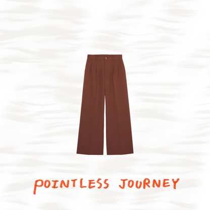 👑🐂 Pointless Journey 常田大希 - PJ BASIC SLACKS - RUST ♪︎ - 【長期預購-202701】